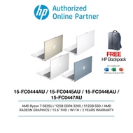 HP 15-FC0444AU/15-FC0445AU/15-FC0446AU/15-FC0447AU (AMD R7-5825U/12GB DDR4/512GB SSD/AMD Radeon/15.6