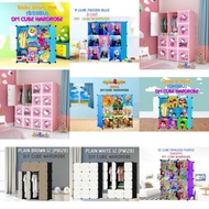 [WM FREESHIPPING] 9C DIY Cube Checker Wardrobe