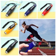 MALCOLM Sports Events Whistle, Electronic Trisyllabic Electric Whistle, Fitness Equipment Professionalism High Decibel Game Training Electronic Whistle Outdoor Survival
