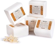 Pifito Shea Butter Melt and Pour Soap Base (5 lb) │ Bulk Premium 100% Natural Glycerin Soap Base │ Luxurious Soap Making Supplies