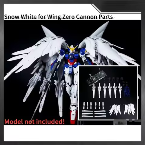 EW MG 1/100 Snow White for Wing Zero Cannon Parts Model Details Upgrade Accessories for Assembly Mod