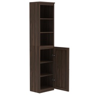 (組合) 特力屋 萊特 組合式書櫃 深木櫃/深木層板4入/深木門1入 40x30x174.2cm