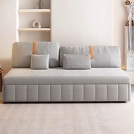 貓爪佈 折疊沙發床 sofa bed  兩用 梳化多功能儲物 伸縮梳化 全新折疊沙發床 儲物櫃沙發床 sofa T-0417-01