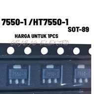 7550-1 IC 7550-1 HT7550-1 SOT89 HT7550-1 1pcs