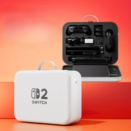 All in One Large Storage Case for 2025 Switch 2 Accessories Hard Carrying Hand Bag for Switch 2 Wate