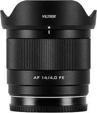 VILTROX 14 mm f4.0 FE, AF 14 mm f4.0 Air E Mount Lens for Sony E, Full Format Autofocus Ultra Wide A