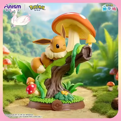 Original Funism Enjoy Eevee Series Vol.3 Blind Box Eevee Figures Anime Peripheral Decoration Ornamen
