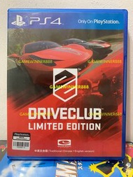 《今日快閃價》（中古二手）PS4遊戲 賽車遊戲 DriveClub 駕駛俱樂部  / DRIVE CLUB 港版中英文版