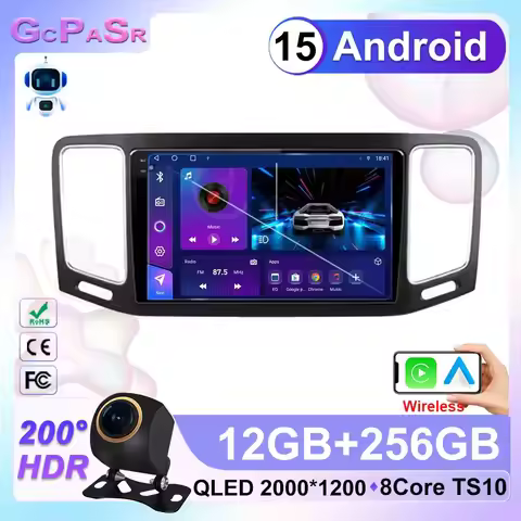 Car Radio For Volkswagen VW Sharan SEAT Alhambra 7N 2010-2022 Unit Carplay Navigation Video Screen A