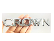 (Sỉ - Lẻ) Chữ nổi CROWN sau xe sử dụng cho xe Toyota CROWN