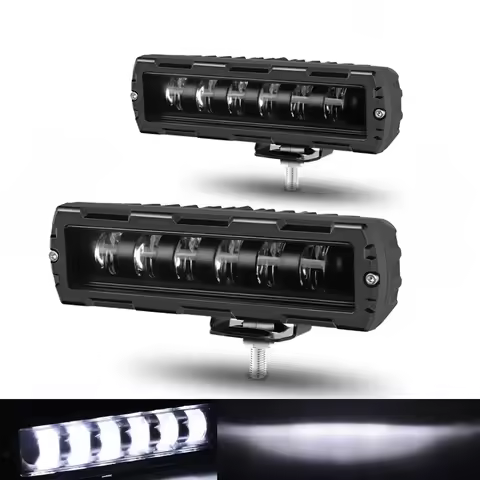 6 Inch led bar 7D Lens work light bar 6‘’ 7D Driving Beam Spotlight For Car SUV ATV Truck Tractor Da