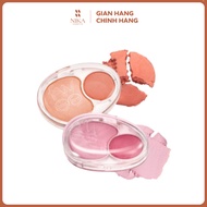 Fwee Mellow Dual Blush Jelly Blush 2 Compartments 7.2g