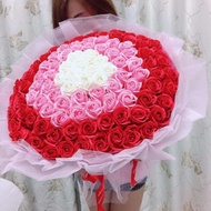 99 Soap roses/rose bouquet/flower gift/bunga