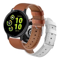 Garmin Vivoactive 5 Smart Watch Genuine Leather Watch Strap For Garmin Vivoactive5 SmartWatch Replacement Band Wristband Watchband Bracelet Accessories