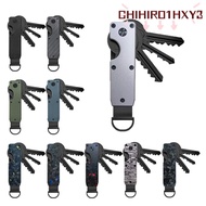 CHIHIRO1HXY3 Key Organizer, Metal Holds 2-6 Keys Key  Holder, Smart Minimalist with Screwdriver Keys