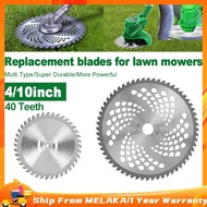 4/10 Inch 40T Cutter Blade Mata Mesin Rumput Lawn Mower Blade Brush Cutter Cutter Blade Cutting Gras