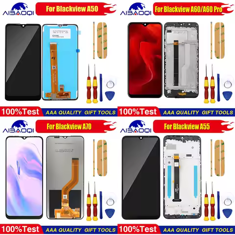 New Touch Screen LCD Display For Blackview A55 Pro A50 A60 Pro A70 Digitizer Assembly Replacement