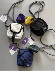 日本優惠預訂 the north face purple label紫標 Stroll Utility bag 子母包 户外機能防水面料 斜咩袋 配零錢包