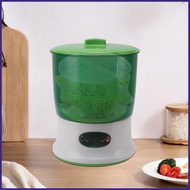 Bean Sprout Growing Machine 2 Layers Bean Sprouter Kits Automatic Bean Sprouter Grow Tool with Press