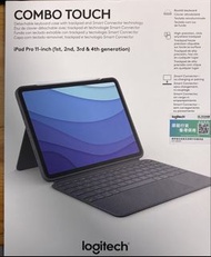 Logitech Combo Touch iPad Pro 11吋 鍵盤連觸控板