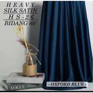Heavy Silk Satin Dull Satin Matte Satin Kain Pasang Plain Premium Bidang 60