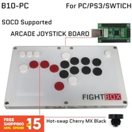 FightBox B10 Battle Board Daigo Layout Cherry MX Black Key Switch Suitable for PS5/PS4/PC Hitbox Style Arcade Game Controllers