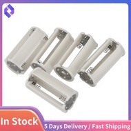 Serial Connection Cylindrical 3x 1.5V AA Battery Plastic Holder 5 Pcs