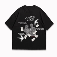KATUN EVERYTHING U ARE T-SHIRT - OVERSIZE COTTON COMBED COTTON