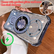 Case for Honor X9A X9B 5G X9 X9C SMART phone case with four corner anti drop U magnetic bracket flas