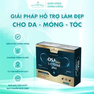 Osaskin L-Cystine Plus pills help improve dry, dull skin, hair loss, and make skin healthier - Nutra