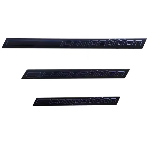 ABS 3D Car Trunk Body Side Decal Badge Sticker for BMW Competition Emblem E46 E60 E61 E90 X1 X3 X4 X