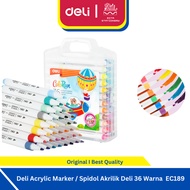 Deli Acrylic Marker 36 Colors Deli Acrylic Marker EC189-36