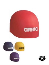 Arena AQUAFORCE 3D 競賽款矽膠泳帽 鋼盔帽 無縫泳帽 中童款