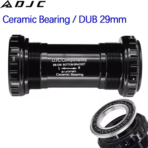 DJC DUB Bottom Bracket 29mm BSA English Threaded BB for SRAM DUB 68/73mm MTB Road Bike Ceramic Steel