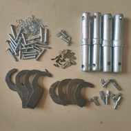 Foot Stand Accessories Full Set Foot Stand Connection Rod Hook Joint Pin Clip Lock Pin Foot Stand Pa
