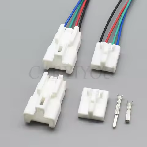 4 Pin Automobile Electric Wire Connector MG651038 MG641041 Male Female Cable Harness Plug Auto Acces