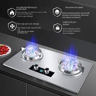 Kessler Led Display Timer Setting Gas Hob Double Stove5.2KW Double-ended gas hob domestic built-in t