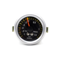 Boost gauge 2"(52mm) Smoke lens Turbo gauge Boost gauge (-1~1.5 Bar) /auto car gauge/car meter