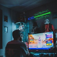 Lightsaber Neon Sign May The Force Be With You Neon Sign Usb Power LED Swords Light Wall Decor for B