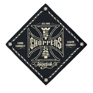 ผ้าเช็ดหน้า สุดเทห์ แบรนด์ West Coast Choppers  ของแท้นำเข้าจาก USA