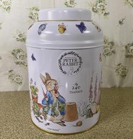【曬書閣】彼得兔 peter rabbit  白色  茶罐 鐵罐  茶葉盒  鐵盒 好市多 costco 只有盒子
