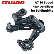 LTWOO A7 10สปีดตีนผีสำหรับMTBใช้งานร่วมกับSHIMANO SRAM MTB 10 Sด้านหลังDerailleurจักรยานพับด้านหลังD