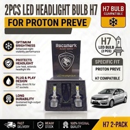 ☆LED☆ 2PCS LED HEADLIGHT BULB (COB) (H7) FOR PROTON PREVE