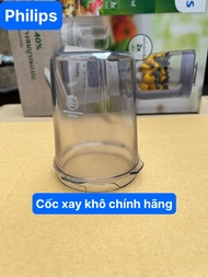 (CHÍNH HÃNG) CỐI LY XAY KHÔ MÁY XAY SINH TỐ PHILIPS MODEL HR2221/ HR2222/ HR2223