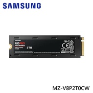 【SAMSUNG 三星】SSD 980 PRO w NVMe M.2 2TB固態硬碟(MZ-V8P2T0CW)公司貨