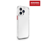 SKINARMA Saido With Sticker Pack For iPhone 15 / 15 Pro / 15 Pro Max Back Phone Cover Clear Transparence Case