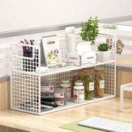 Desk Shelf Shelf Shelf Layered File Storage Multi-Layer Desk Office Shelf Tidy-up Industrial Space D
