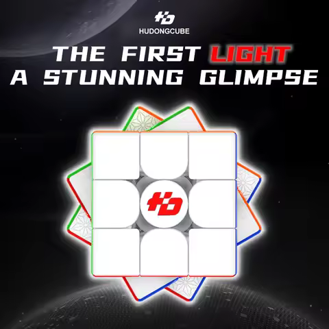 [ECube] FanXin HuDong Cube Light 3x3x3 2024 Flagship Cube Light 3x3 Guang 3 Magnetic Magic Speed Cub