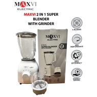 MAXVI 2 IN 1 SUPER BLENDER WITH GRINDER Sirim MXV-BL-2101BL 1.5L