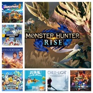 （Buy2Free1） (8in1)Nintendo Switch Digital Sonic，civilization 6,Overcooked 2,Final Fantasy,Digimon